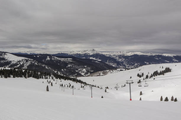 istock Ski slopes in Vail, Colorado 1141747071