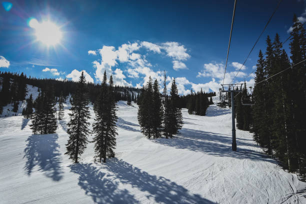 istock Chair lift in Aspen. 1141748460