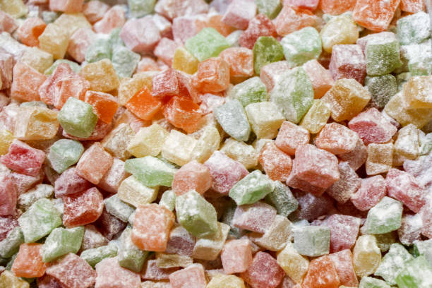 istock Traditional turkish delight in view 1141752844