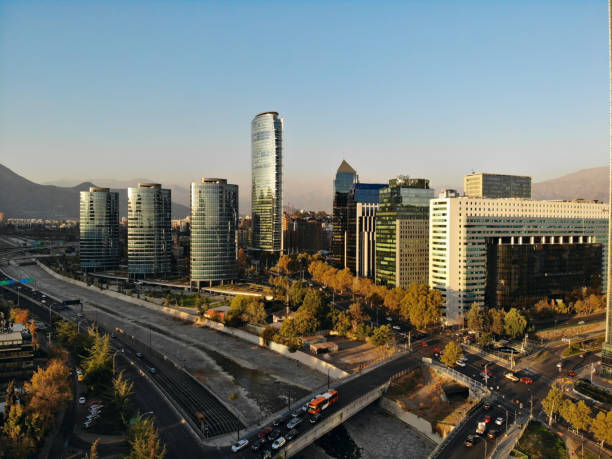 istock Santiago Financial District 1141753872