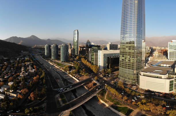 istock Santiago Financial District 1141753878