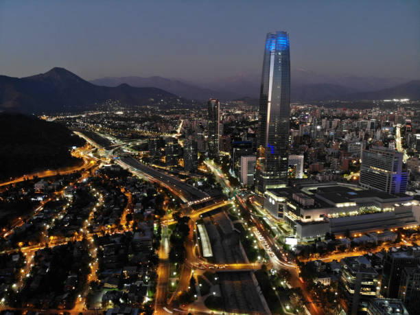 istock Santiago Financial District 1141754474