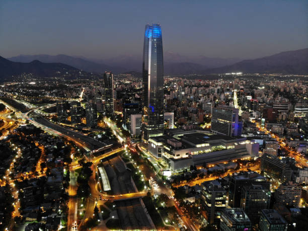 istock Santiago Financial District 1141754515