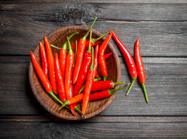 istock Red hot pepper in bowl. 1141761168
