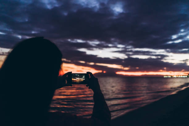 istock Photographing stunning sunset 1141764993