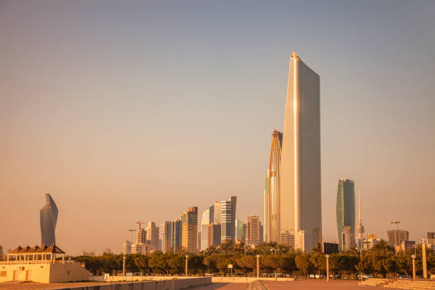 arquitetura de kuwait city - kuwait city - fotografias e filmes do acervo