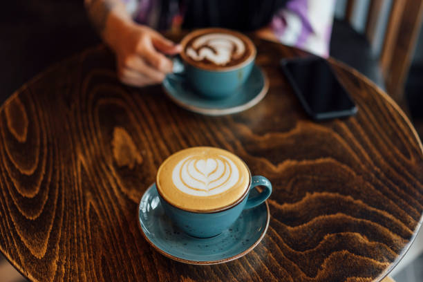 istock Couple At Coffee Shop 1141769435