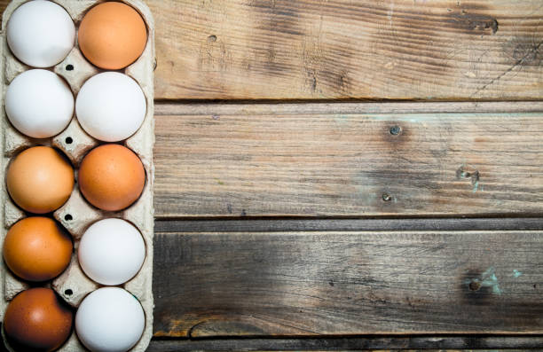 istock Cassette of fresh eggs. 1141770274