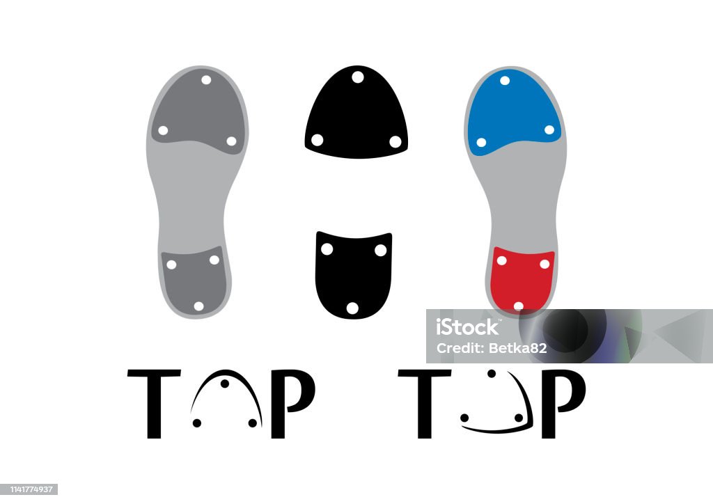 Tap dance shoes icon set vector Tap shoes icon set vector. Sole tap shoes. Set dancing shoes on a white background Dancing stock vector