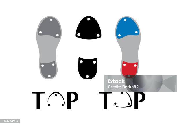 Tap Dance Shoes Icon Set Vector Stock Illustration - Download Image Now - Dancing, Tap Dancing, Staircase