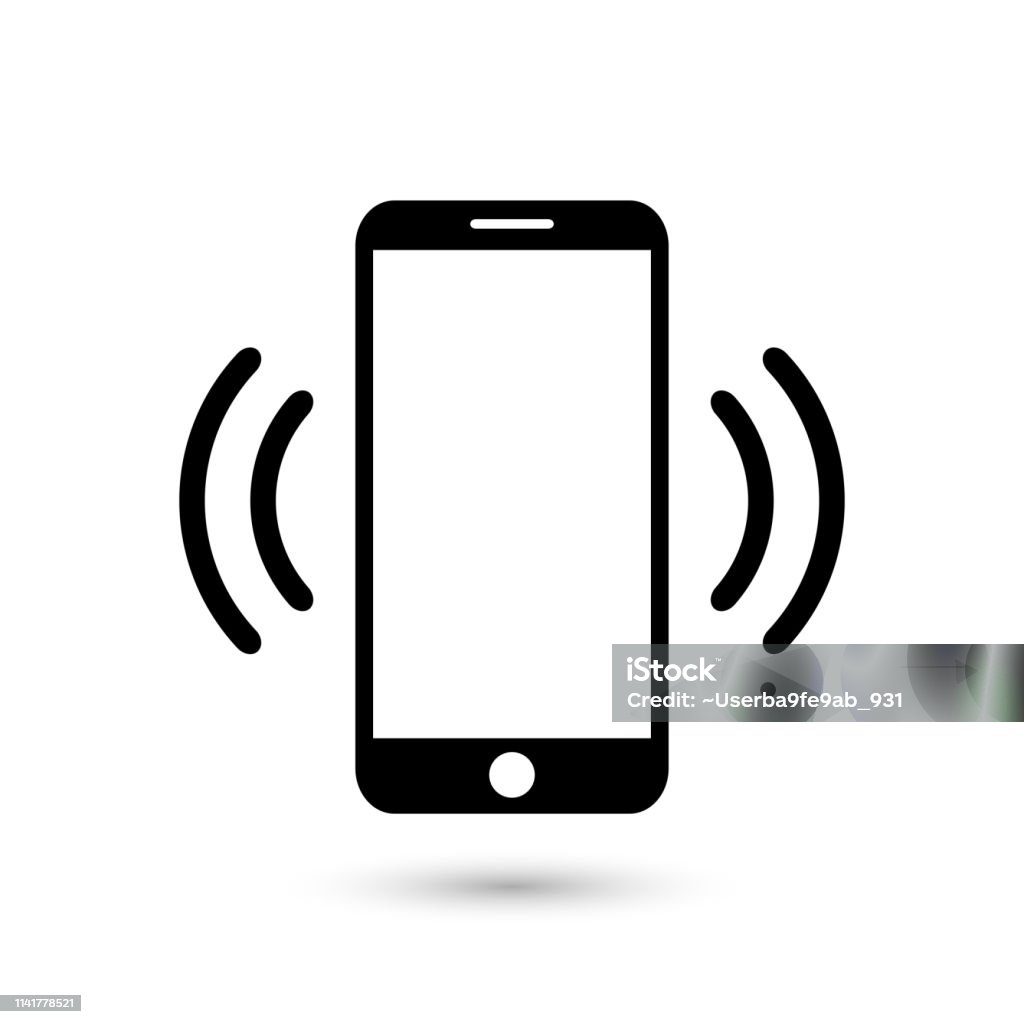 適用于應用程式和網站的手機振動或響鈴平面向量圖示 - 免版稅圖示圖庫向量圖形 適用于應用程式和網站的手機振動或響鈴平面向量圖示 - 免版稅圖示圖庫向量圖形