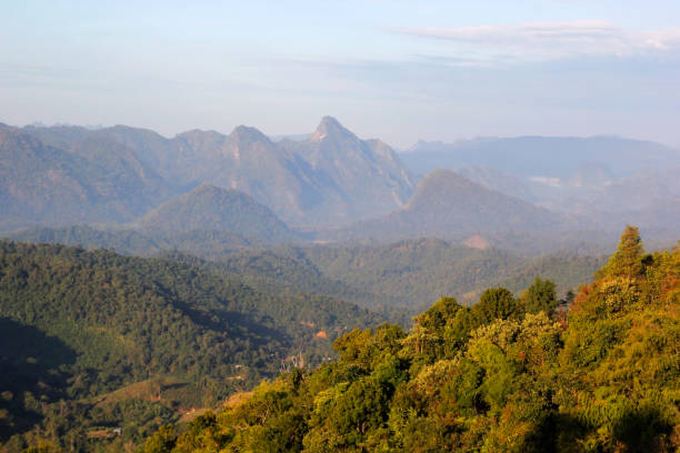 istock beautiful mountain hills with beautiful sky background 1141781789
