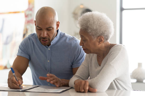 istock Male Financial Advisor With Senior Client 1141794012