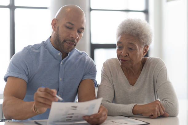 istock Male Financial Advisor With Senior Client 1141794015