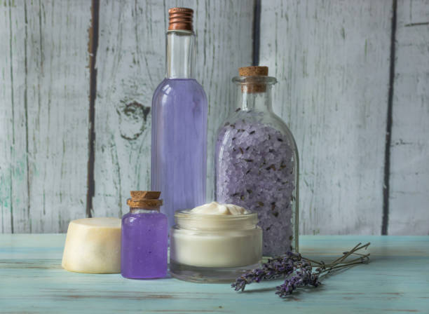 istock Homemade spa with natural ingredients, Lavender 1141796015
