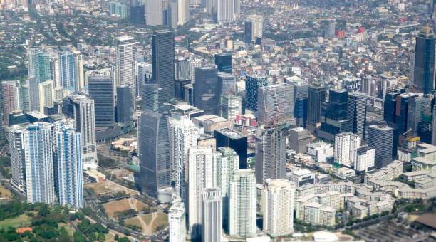 istock Downtown Manila from the Air 1141808999