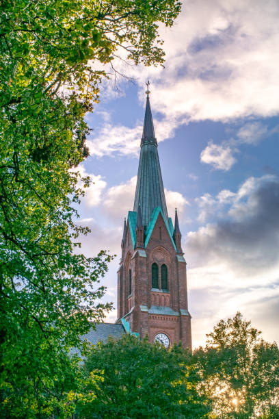 istock Iconic Church Steeple in Norway 1141812195