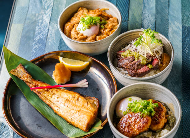 istock Japanese cuisine food 1141818240