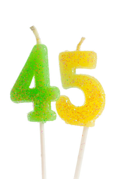 istock Birthday candles number 1141844074