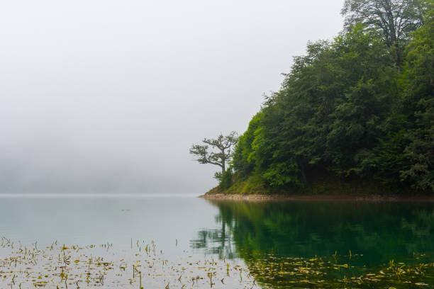 istock lake high in the mountains. Small Caucasus mountains 1141847943
