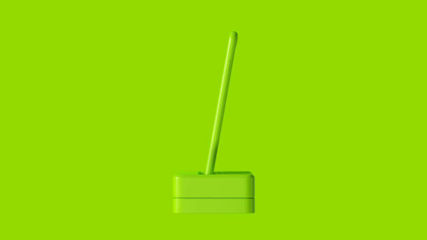 istock Lime Green Mobile Phone and Charger Side View 1141856345