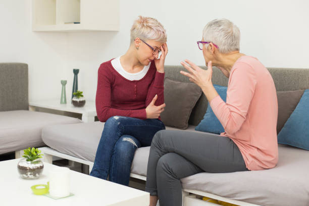 istock Mother and daughter arguing 1141868025