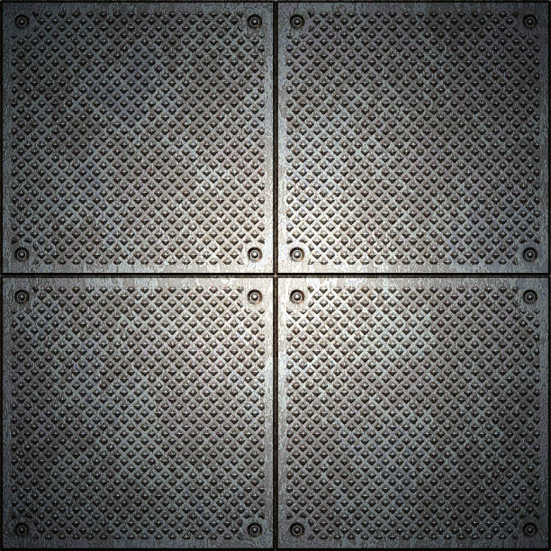 Texture of metal stock photo