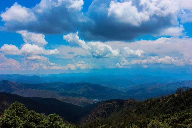 Abstract background mountains