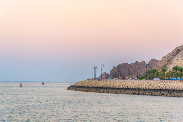 istock View of the corniche road in Muscat, Oman. 1141903727