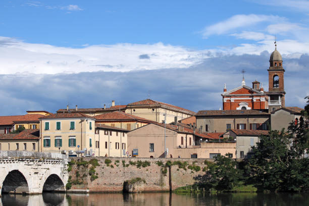 istock Rimini old town cityscape Italy 1141907175