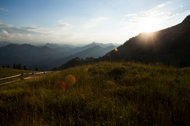 istock Sunset at mountain Rotwand, Bavaria, Germany 1141907242