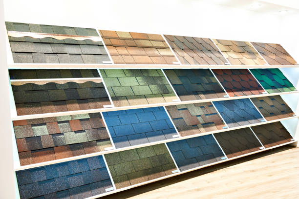 Roof panels at store