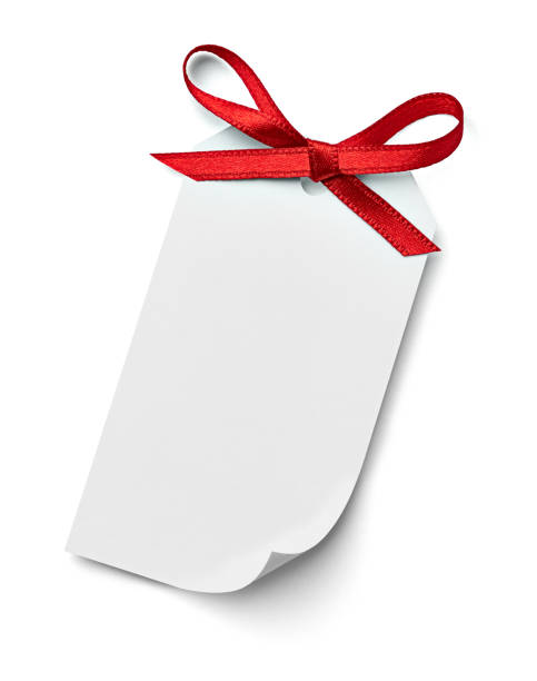 istock ribbon bow card note chirstmas celebration greeting 1141912971