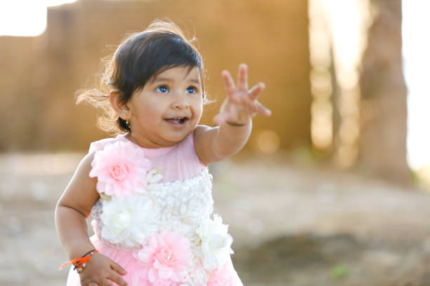 istock cute Indian baby girl 1141918065