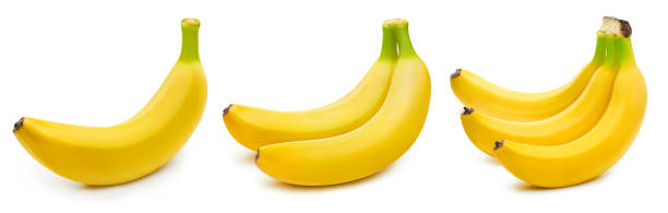 istock Bunch of bananas isolated 1141922558
