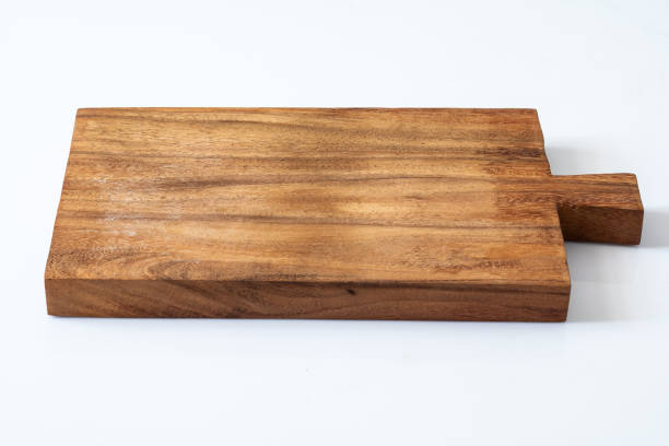 istock chop board wood on white background without depth of field 1141933894