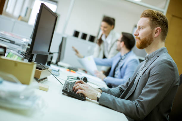 istock Young people working in the office 1141937835