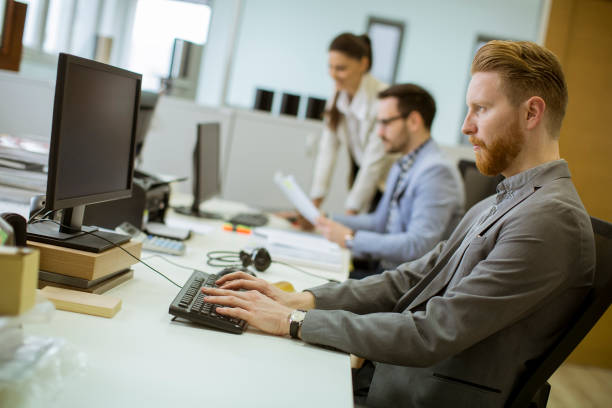 istock Young people working in the office 1141937857