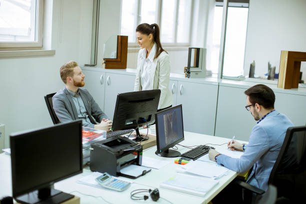 istock Young people working in the office 1141937859