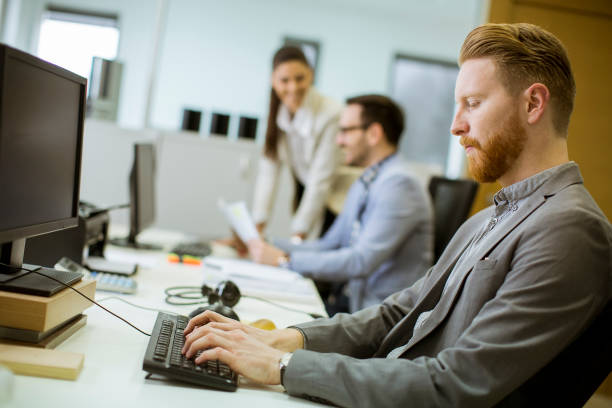istock Young people working in the office 1141937861