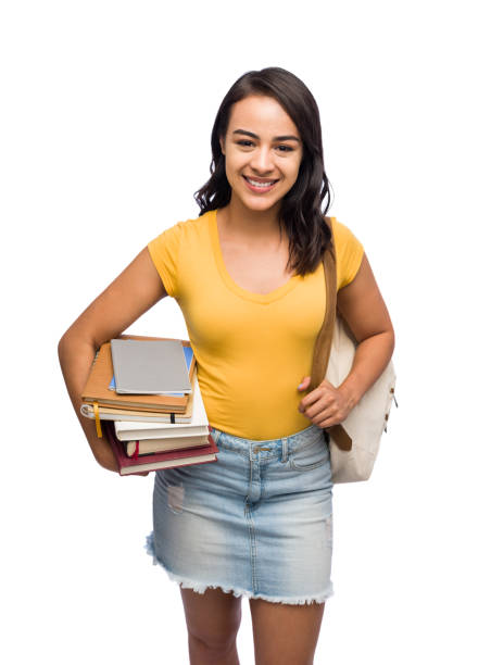 istock Female university student smiling at camera 1141948297