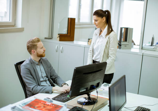 istock Young people working in the office 1141948401