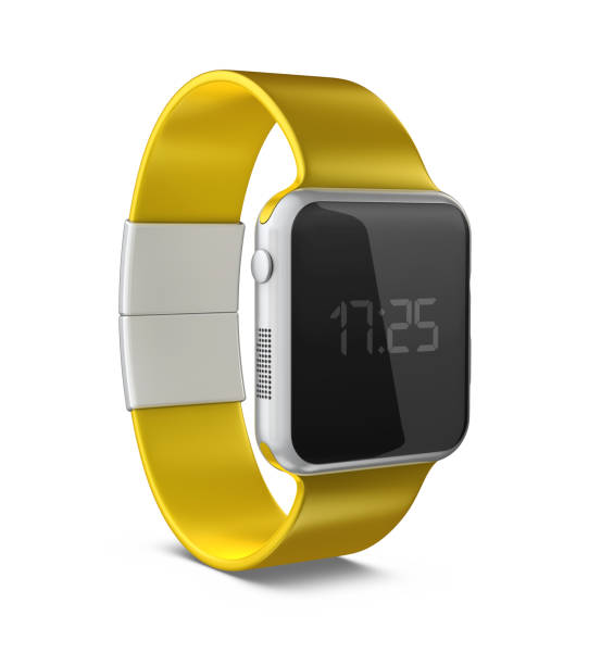 istock 3D illustration of Smart Watch with Digital Display isolated white 1141952275