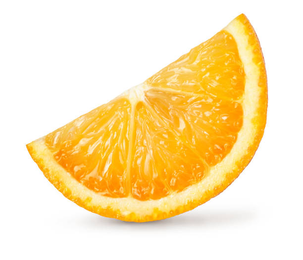 istock A piece of orange, cut out. 1141953630