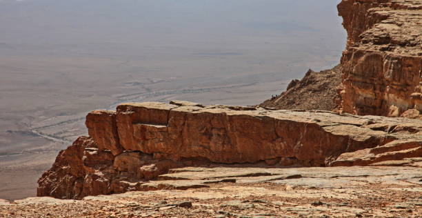 istock Machtesh Ramon - erosion crater in  Israel. 1141955073