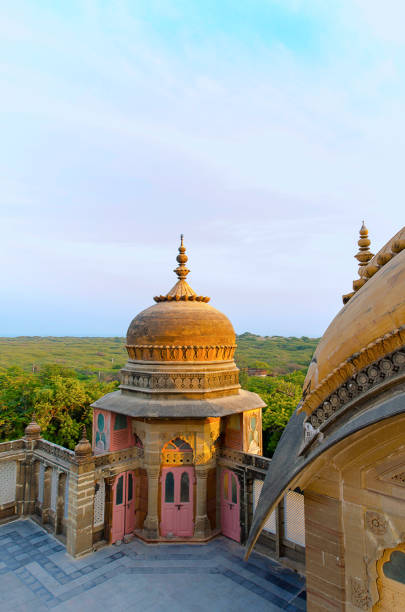 Sun-lit dome, Vijay Vilas Palace, Bhuj, Gujarat
