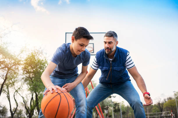 ちょうど私たちの時間 - basketball teenager nature outdoors ストックフォトと画像