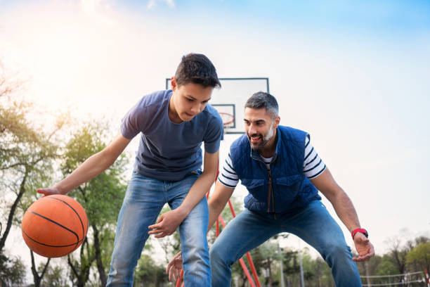 ちょうど私たちの時間 - basketball teenager nature outdoors ストックフォトと画像