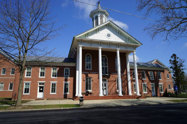 istock Warren County Courthouse in Belivere, New Jersey 1141971236