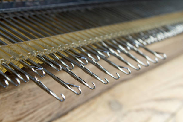 The cutting plotter control panel. The text \